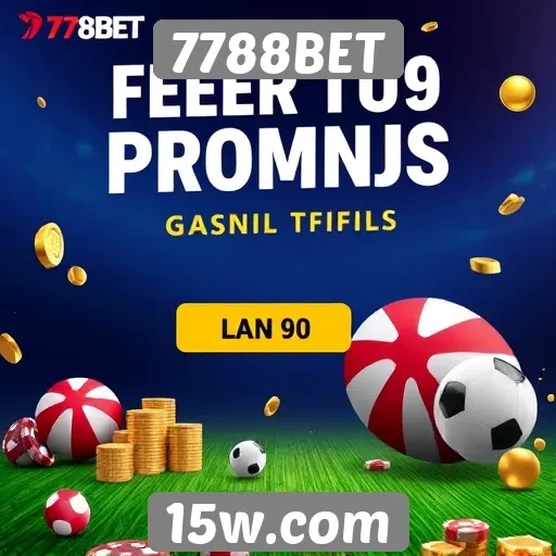 Promoções disponíveis no site 7788BET
